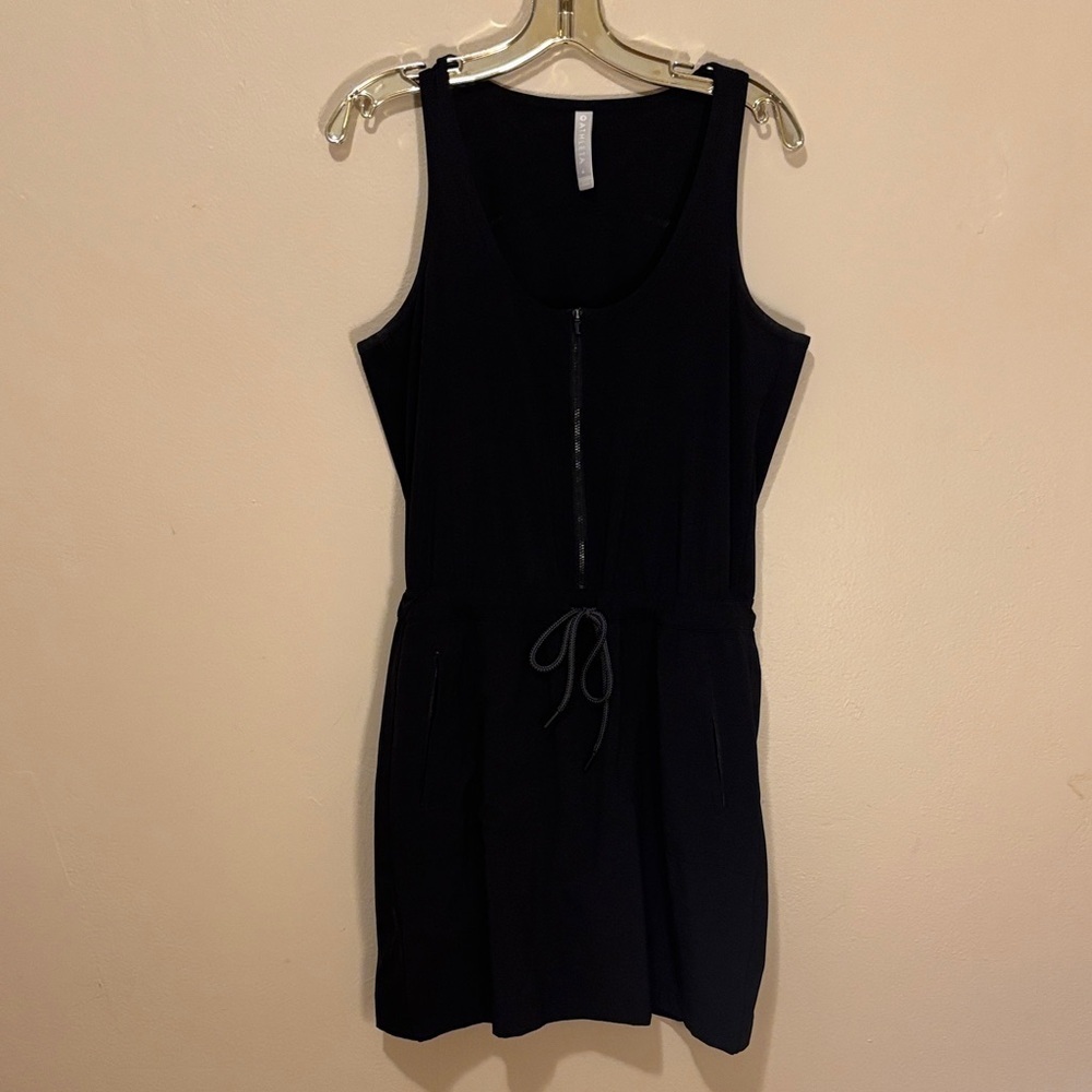 Chic Black Sleeveless Mini Dress